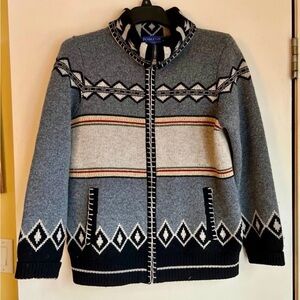 Pendleton full zip sweater